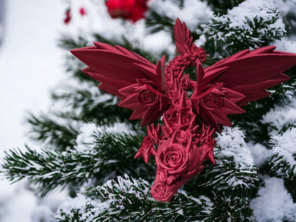 Adult Rose Winged Dragon